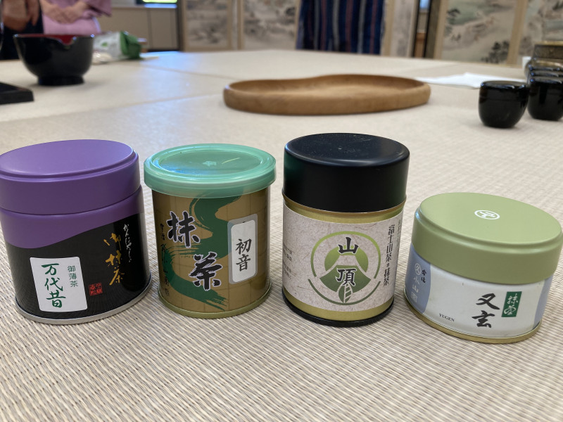 4種のお茶