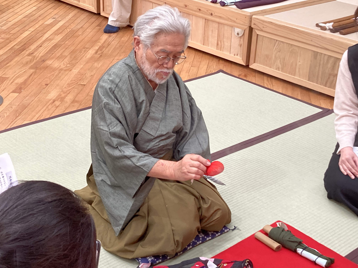 藤安さん「全部刀が教えてくれますから」